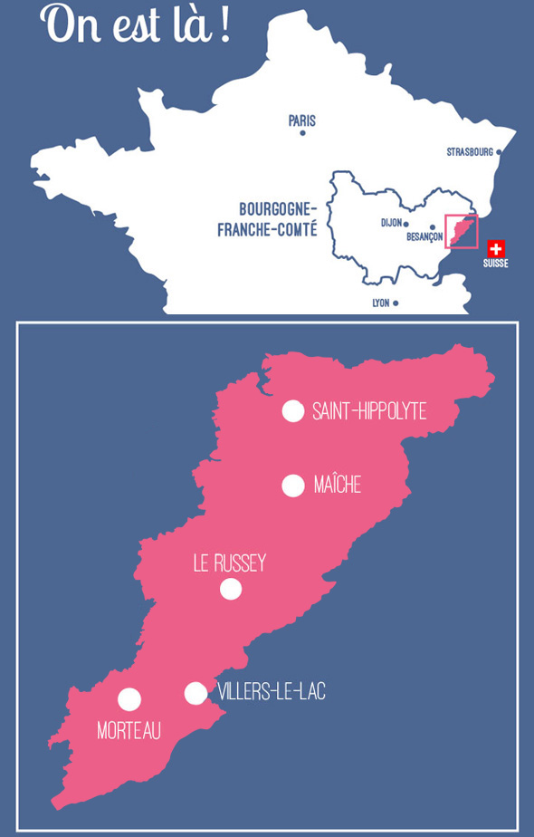 Situation du Pays Horloger