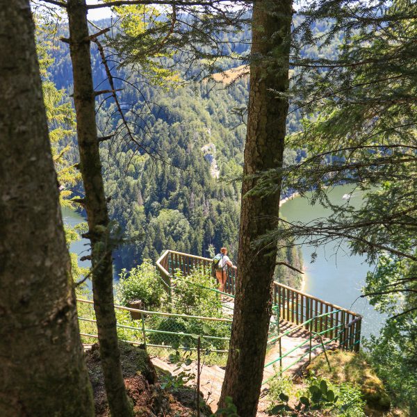 belvédère Saut du Doubs vallée du Doubs, bassins Pays Horloger