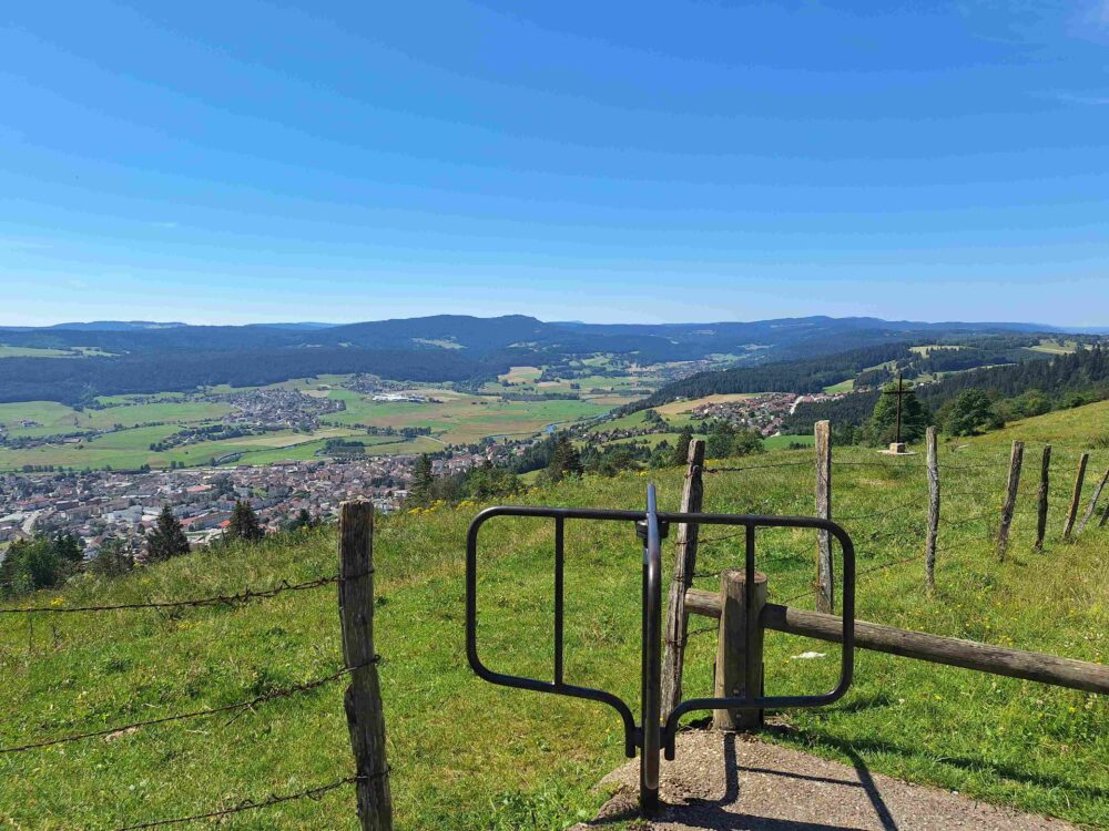 Mont Vouillot viewpoint Val de morteau pays horloger