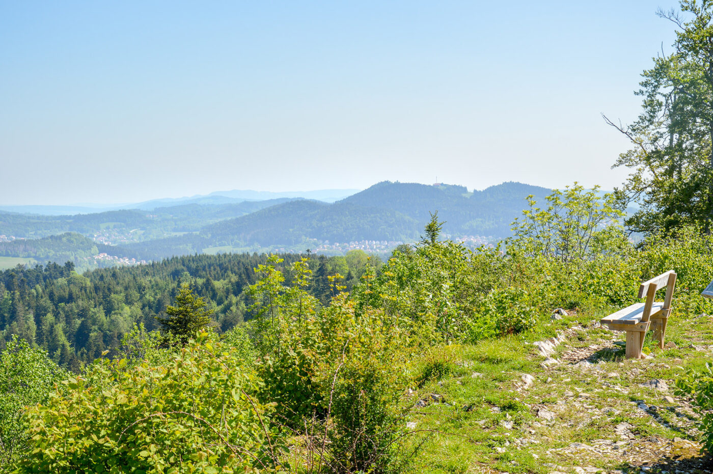 points de vue faux verger pays horloger jura montagnes randonnées à Maîche