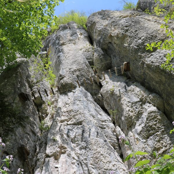 via ferrata echelles de la mort vallée suisse pays horloger doubs jura