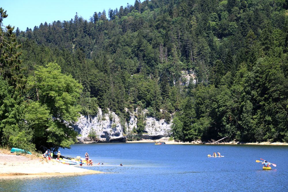 canoë rivière doubs vallée gorges pays horloger jura