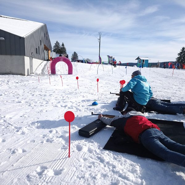 biathlon winter snow activity pays horloger Doubs Jura skiing
