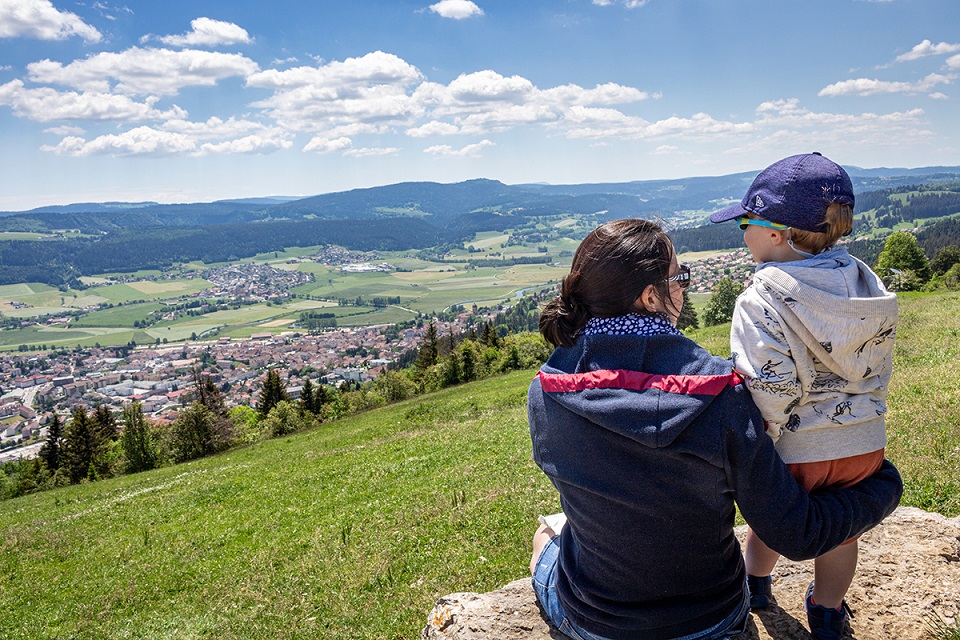 viewpoints of Mont Vouillot and Val-de-Marne morteau pays horloger Doubs Jura