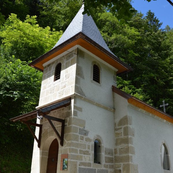 Kapelle Bief Etoz Goumois Wandern pays horloger Doubs Jura