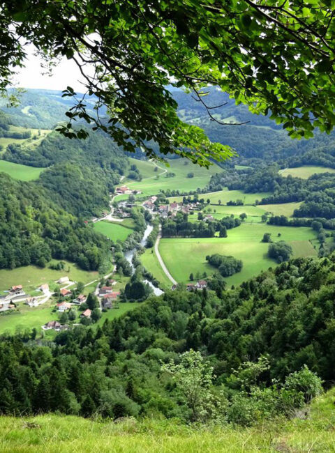 Saussis sous le Pré, montandon Saint-hippolyte rando pays horloger doubs jura