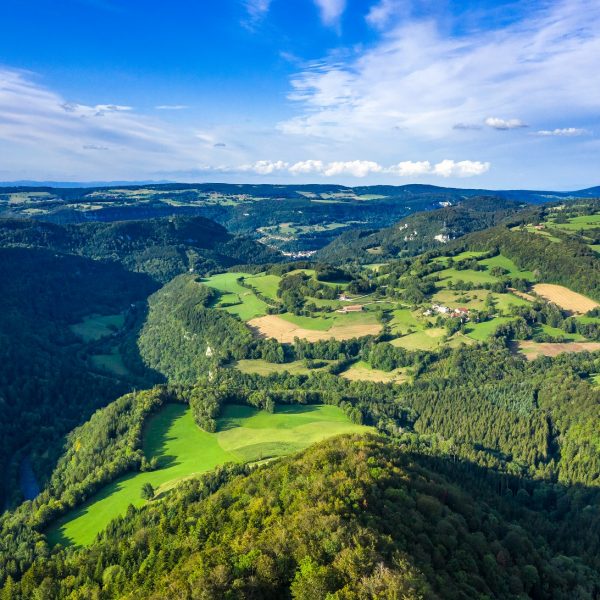 rots van de Bourbet dessoubre bréseux pays horloger Doubs Jura-uitkijkpunt
