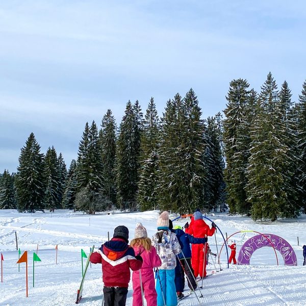 gardot ski de fond neige enfant espace ludique pays horloger doubs jura