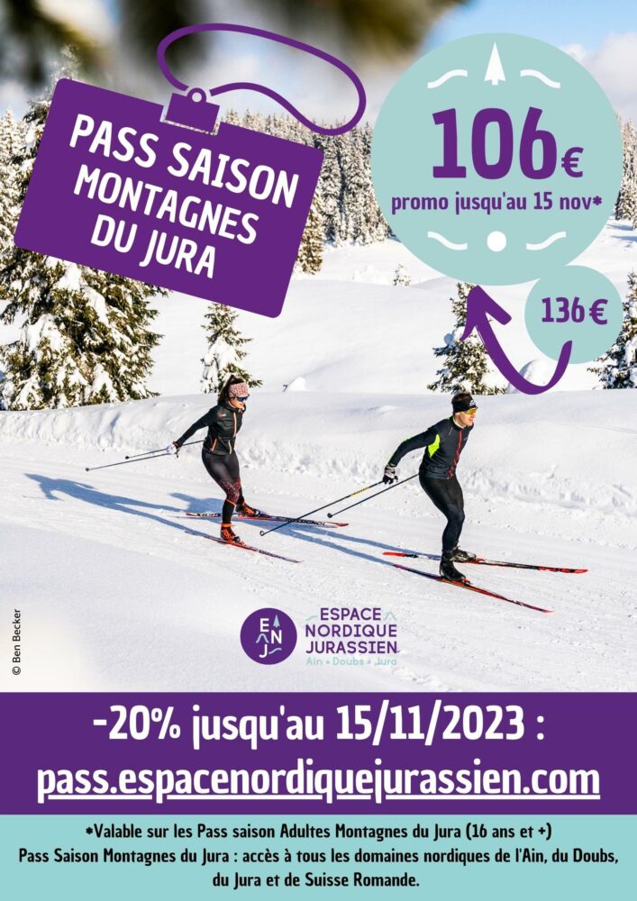 forfaits ski enj pays horloger pass ski de fond