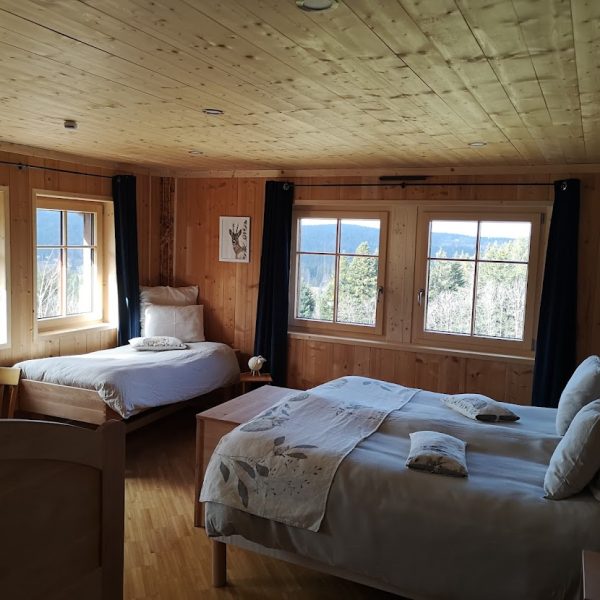 bed and breakfast accommodation le rozet jura mountains pays horloger