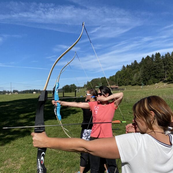 tir à l'arc encore plus d'activités pays horloger