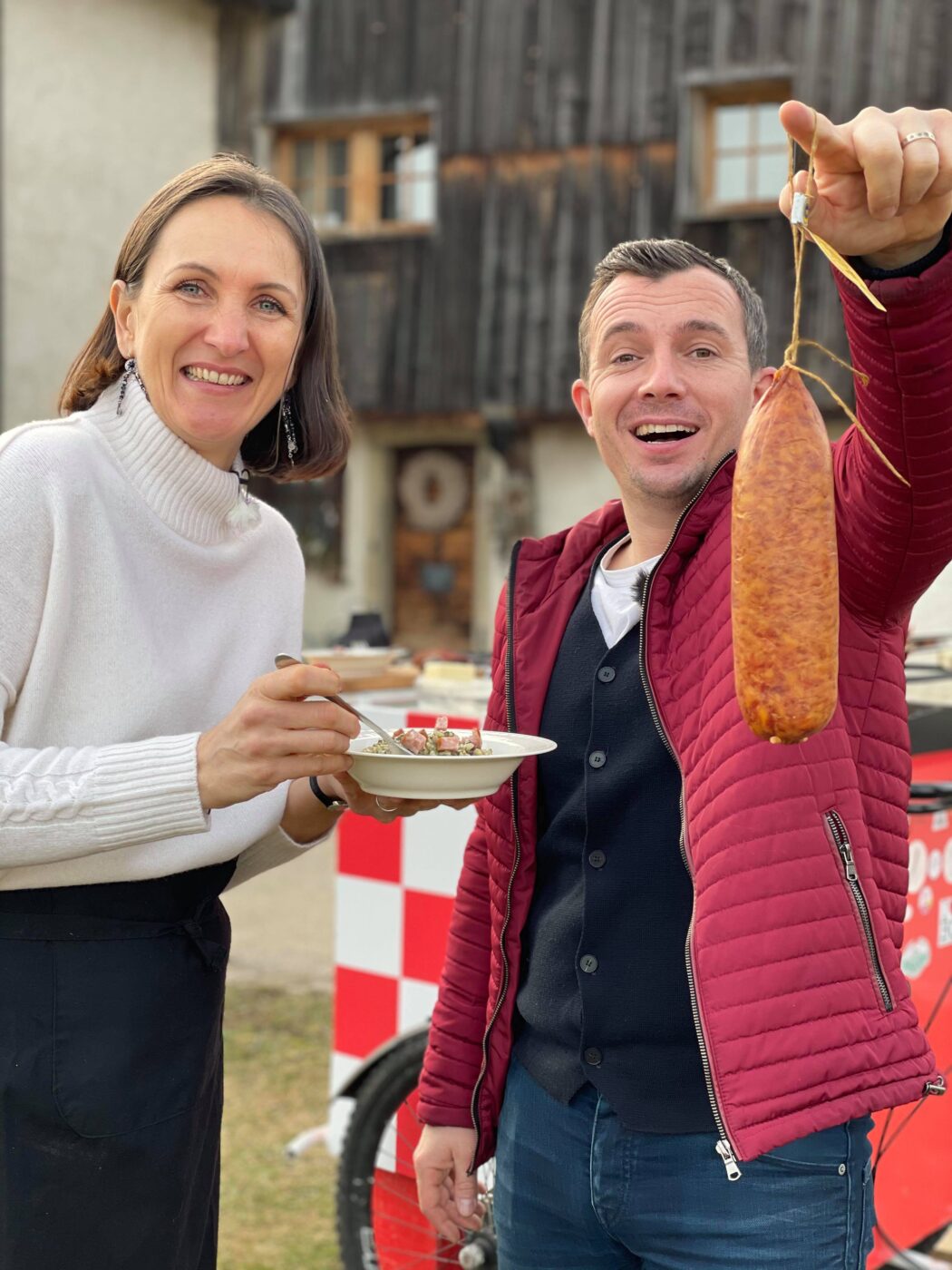 risotto a la saucisse de morteau recette pays horloger