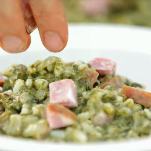 risotto a la saucisse de morteau recette pays horloger