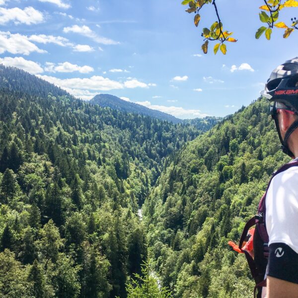 été grande traversée du jura VTT Pays Horloger haut doubs jura foret