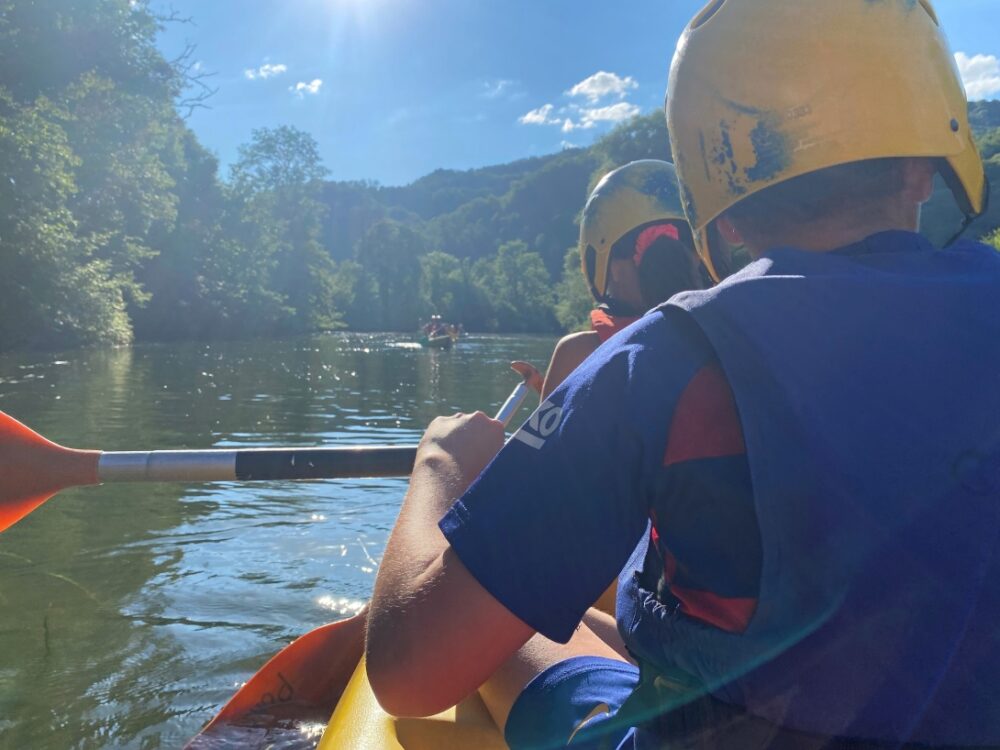 canoe kayak animations été pays horloger doubs rivière fraicheur