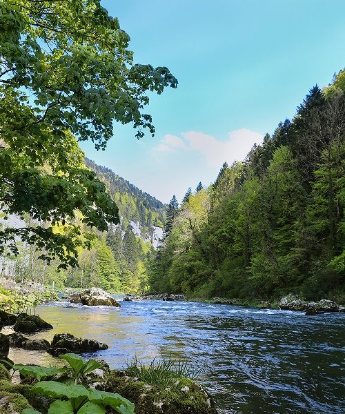 Doubs Vallei van Doden Ladders pays horloger Jura