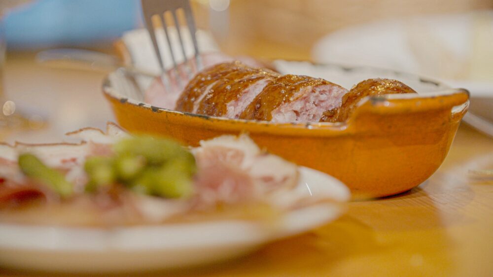worst Morteau, maaltijdgerecht pays horloger restaurant