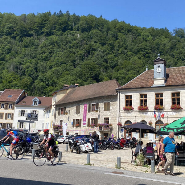 Saint-Hippolyte Stadt Charakter Stadt Kulturerbe pays horloger