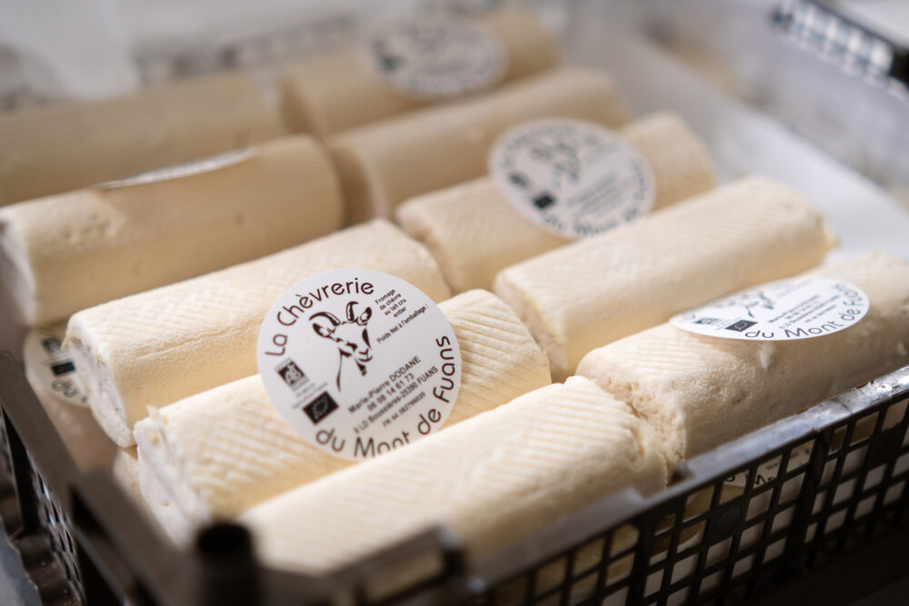 Ziegenkäse Mont de Fuans pays horloger