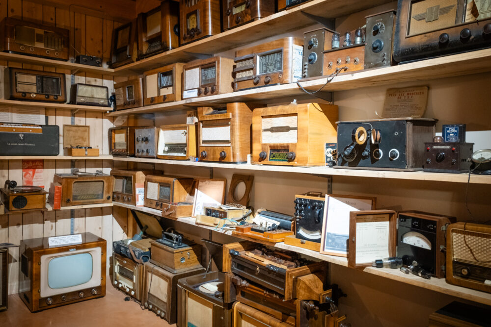 Joseph Simonin Radio Museum van het Leven in het Verleden pays horloger