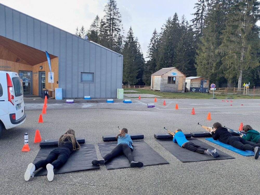 Winterbiathlon ohne Schnee Gardot